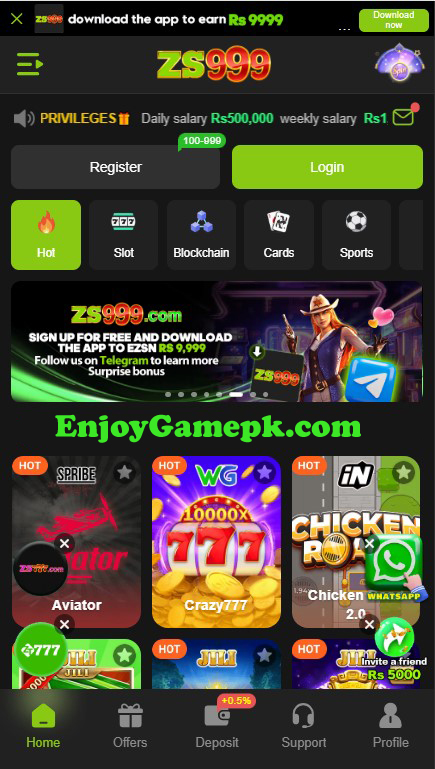 ZS999 login image